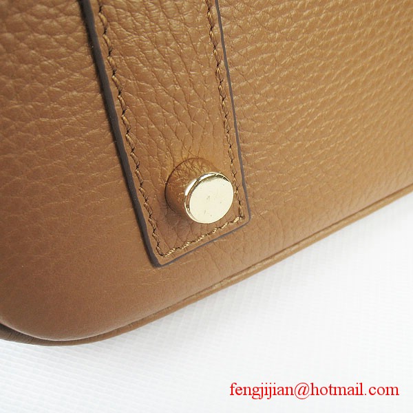 Hermes Birkin 40cm Togo Bag Light Coffee 6099